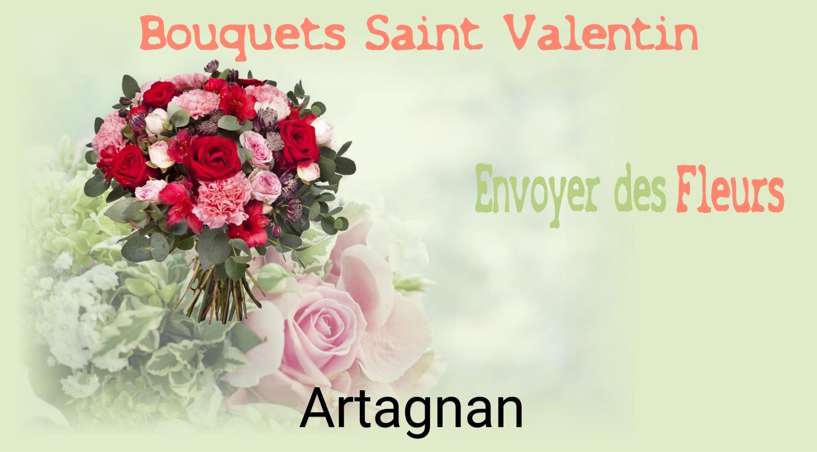 Roses de Saint-Valentin livrées à Artagnan